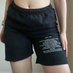 Boys Lie Black Capri Read Me Sweatpants Photo 0