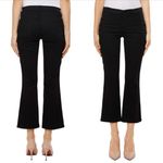 J Brand Zion Vanity Sailor Buttons Cropped Black Denim Pants Sz 31 Photo 1