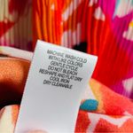 Floral and ivy bright multicolored floral print tunic top bell sleeves size XL Red Photo 6