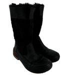 Merrell  Haven Polar Zip WP Boots Pull On Waterproof Faux Fur Leather Black 6 Photo 1