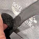 Softwalk  Salina Black Woven Leather Adjustable Heel Strap Clog Sandals 7 Narrow Photo 8