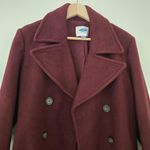 Old Navy  Burgundy Peacoat size medium EUC Photo 5