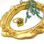 Gold Cowboy Hat Ring Photo 2