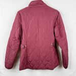 Eddie Bauer  Women's Quilted Jacket Maroon Lightweight Full Zip Size Small Photo 6