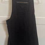 Lululemon High Neck Vented Tank in black • Size 8 running yoga Pilates Photo 0