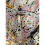 Free People  V-Neck Pretty Daze Tank Top in Sky Combo Size Medium Photo 1