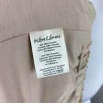 For Love & Lemons Pink Teddy Sherpa Vest Medium Photo 4