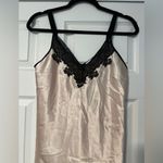 Oscar de la Renta Vintage  Lace Satin Baby Doll Tank Top Y2K Whimsigoth Fairy Photo 1
