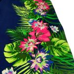 Candie's Blue Floral Flowy Tropical Tank Top Photo 5