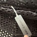 Forever 21 Black Crochet Swim Cover-Up Kimono  size small Photo 4