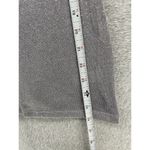 EXPRESS Women's Pullover Blouse Gray Thin Shimmery Size Medium Knit Long Sleeve Photo 6