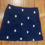 Coral Bay  Navy Mini golf Skirt has shorts underneath size 10 Photo 0