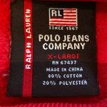 Ralph Lauren Polo by  Polo Jeans Co Women’s XL Over Sized Crop Tie Dye Sweatshirt Photo 3