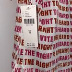Anthropologie NWT $58 Right To Be Heard Graphics Top M Photo 5