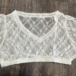 New womens Bavarian Oktoberfest classic crop top White Size XL Photo 2