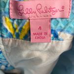 Lilly Pulitzer  Tate Skirt Breakwater Blue Daisy Floral Dance All Over Photo 2