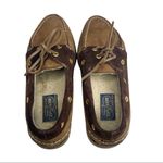 Sperry  Top-Sider ™® ✌︎︎ Gold Eyelet Leather Boat Shoes ✌︎︎ 2 Tone Brown ✌︎︎ 6M Photo 12