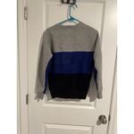 Aritzia TNA Sweatshirt Womens xs Blue Black Gray Pullover Fleece Crew Photo 5