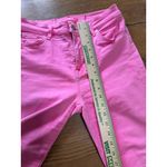 7 For All Mankind Pink Skinny Ankle Jeans Women Size 29 Stretch Preppy Modern Photo 5