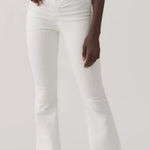 Urban Outfitters BDG Ruched V-Front Flare Jeans White Women’s 26 Photo 0