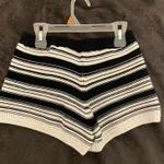 H&M  Black and White Shorts Photo 3