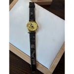 Disney Vintage Mickey Mouse Wristwatch With Worn Leather Strap # note replacement band Photo 5