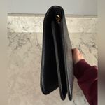 Christian Dior  Leather Clutch/Crossbody Vintage Black Photo 6