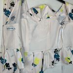 Self Portrait women's size 4 small asymmetrical pink floral top revolve new Photo 10