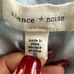 Urban Outfitters  Silence + Noise Linen Blend Jules Cold-Shoulder Blouse Top S Photo 6