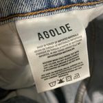  Jeans Agolde Reworked 90s Paperbag Jeans Ultra High Rise Straight Leg Photo 15