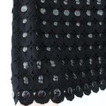 Couture Couture Los Angeles Vintage Beaded Crochet Pencil Skirt Size 38 Photo 3