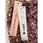 AQUA  Women's Tweed Jacket Blazer Pink Multi Gold Button Front‎ Career Chic S Photo 11