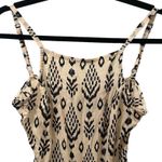 Black & Ivory Floating Lotus Boho Pattern High Photo 2