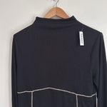 Old Navy Black Ultralite Go-dry Fitted Long Sleeve mock-neck Top size XL Photo 3