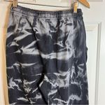 Missguided Black and White Tie Dye Elastic Waist Joggers Size 6 Loungewear Photo 2