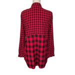 BeachLunchLounge  Emery Crimson Tide Red and Black Button Down Shirt Size XS Photo 5