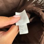 Loft NWOT  Beach Linen Halter Open Back Jumpsuit In‎ Brown Minimalist Size XL Photo 7