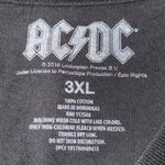 AC/DC  2018 size 3XL oversized license printed oversized graphic band t-shirt Photo 5