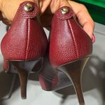 Michael Kors Deep Red Heels Photo 3