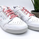 Adidas White Gray Stars SlamCourt Original Sneakers Photo 2