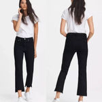 Rag and Bone  Jeans Black Stovepipe Byan Dark‎ Wash Size 25 Photo 1