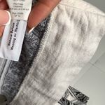 J.Crew  Black and White Long Sleeve Tee with Striped Lace Design Photo 5