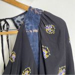 Free People Clove Mockingbird Mini Dress in Black Combo Size 2 Photo 9