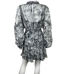 Topshop ASOS Monochrome Floral Print Dress Photo 7