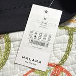 Halara  medium black cropped long sleeve thumb hole Crossover cropped yoga top Photo 6