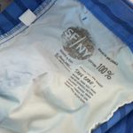 Gap Khakis Broken-In Straight Pants 16 Blue Navy Striped 100% Cotton Photo 3