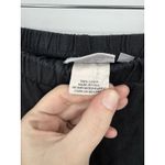 Hot Cotton 100% Linen Wide Leg Pant Women Small Black Minimalist Lagenlook Photo 4