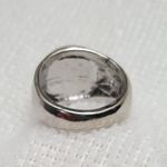 Silver Tai Chi Ring Yin Yang Punk Ring Size 7 Photo 3