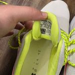 Under Armour  Charged Breathe White/ Neon Green Athletic Running Sneakers Size 7 Photo 9