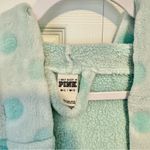 PINK - Victoria's Secret Victorias Secret PINK fluffy polka dot robe M/L Photo 2